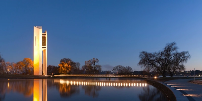 Canberra Childcare - National Carillon in Canberra, Australia.